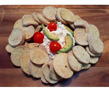 Low Carb Garden Ranch Bagel Chips - Fresh Baked