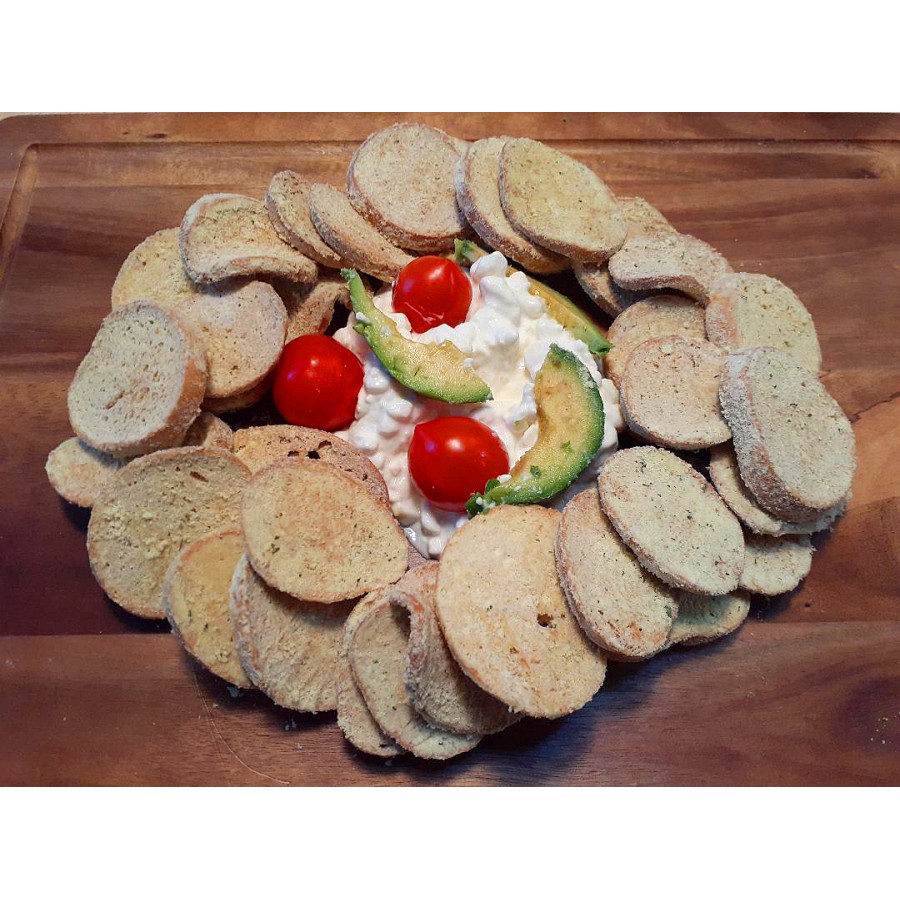 Low Carb Garden Ranch Bagel Chips - Fresh Baked