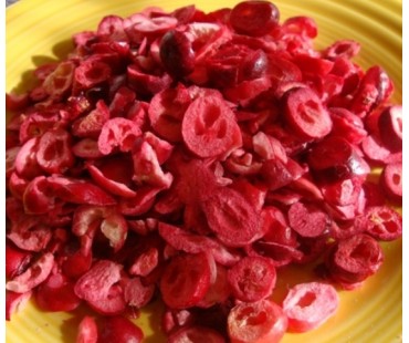 Low Carb Sliced Cranberries - Dehydrated No Sugar Added