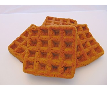 Low Carb Pumpkin Waffle Cakes - Fresh Baked