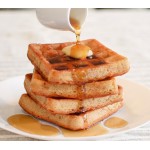 Low Carb Pumpkin Waffle Cakes - Fresh Baked